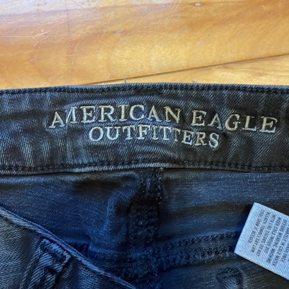 American eagle black size 2 jeans - Picture 3 of 4